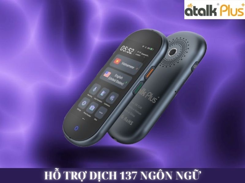 ATalk Plus+ - Máy Dịch Tiếng Kirundi Thông Minh