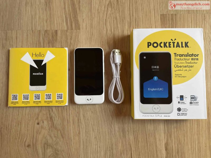 Máy Phiên Dịch Poketalk Plus