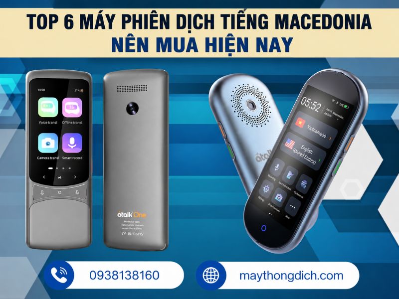 các loại máy dịch tiếng Macedonia tốt 