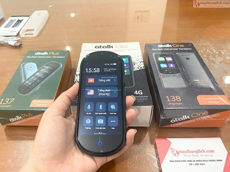 Máy dịch tiếng Myanmar Atalk Plus mới