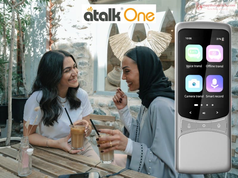 Máy dịch thuật 135 ngôn ngữ ATalk One Máy dịch thuật 135 ngôn ngữ ATalk One