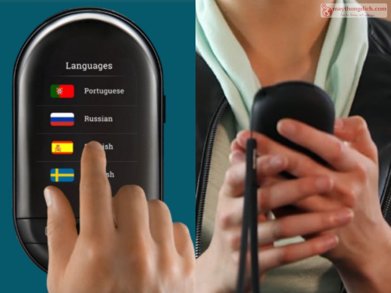 Máy dịch thuật đa ngôn ngữ Travis One Máy dịch thuật đa ngôn ngữ Travis One