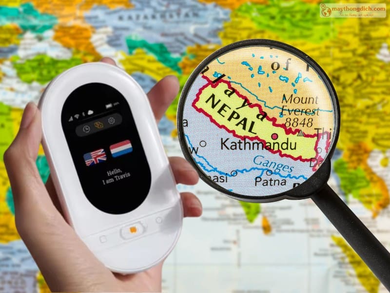 Máy phiên dịch Travis Touch Go Máy phiên dịch Travis Touch Go