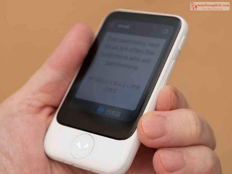 Máy dịch tiếng Nepal cầm tay Pocketalk Máy dịch tiếng Nepal cầm tay Pocketalk