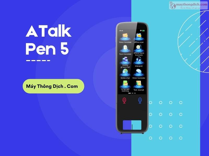 Bút Dịch Thuật Tiếng Palau Chuẩn Xác - Atalk Pen 5 Bút Dịch Thuật Tiếng Palau Chuẩn Xác - Atalk Pen 5