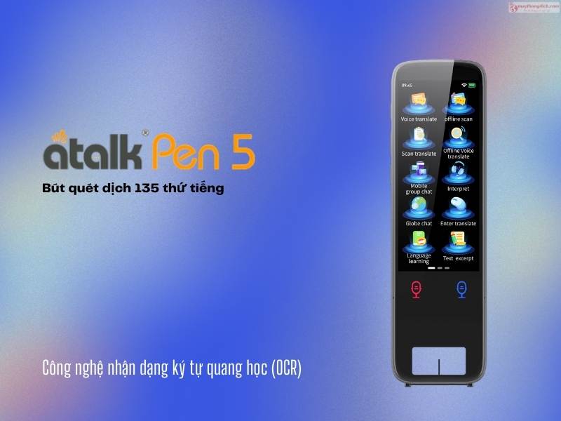 Bút quét dịch 135 thứ tiếng Atalk Pen 5