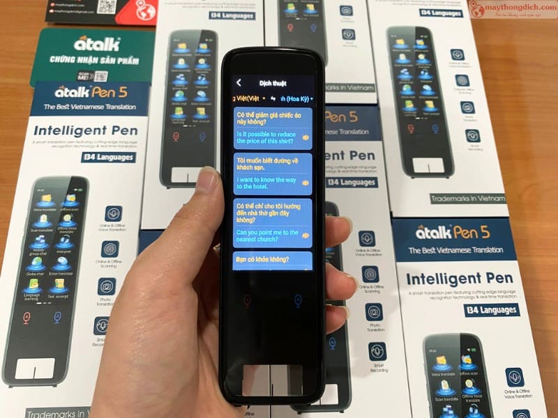 Bút dịch quét ngoại ngữ Atalk Pen 5 Bút dịch quét ngoại ngữ Atalk Pen 5