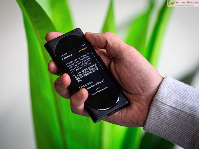 Máy dịch tiếng Philippines cầm tay Langogo Genesis Máy dịch tiếng Philippines cầm tay Langogo Genesis