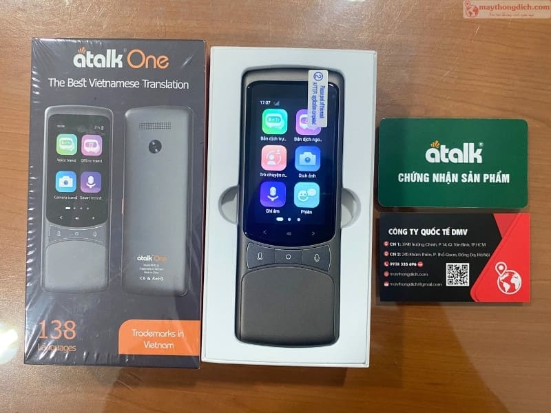 Máy dịch 135 thứ tiếng Atalk One Máy dịch 135 thứ tiếng Atalk One