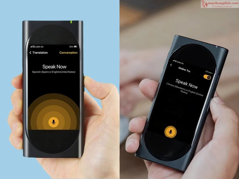 Máy dịch tiếng Romania Langogo Máy dịch tiếng Romania Langogo