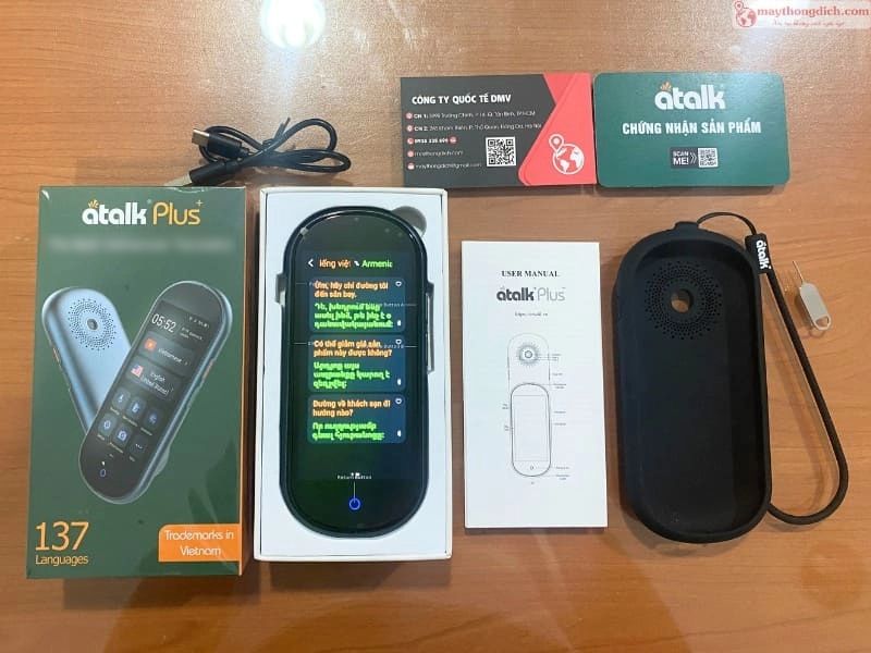Máy phiên dịch tiếng Rumani Atalk Plus+