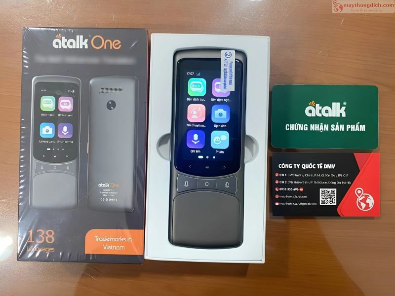 Máy thông dịch 135 ngôn ngữ Atalk One