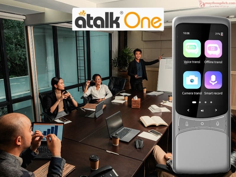 Máy phiên dịch đa ngôn ngữ Atalk One Máy phiên dịch đa ngôn ngữ Atalk One