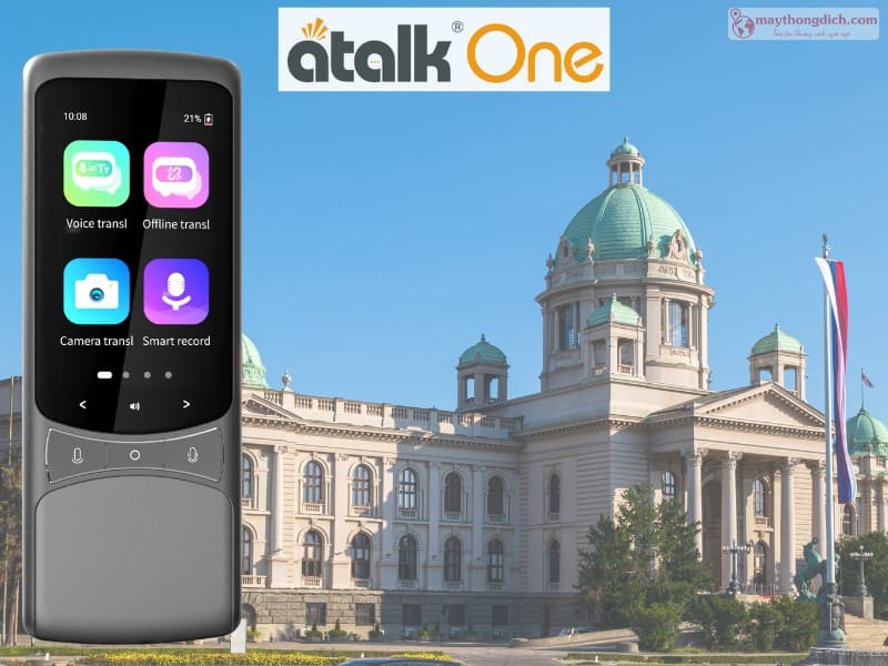 Máy dịch ngôn ngữ Serbia ATalk One Máy dịch ngôn ngữ Serbia ATalk One
