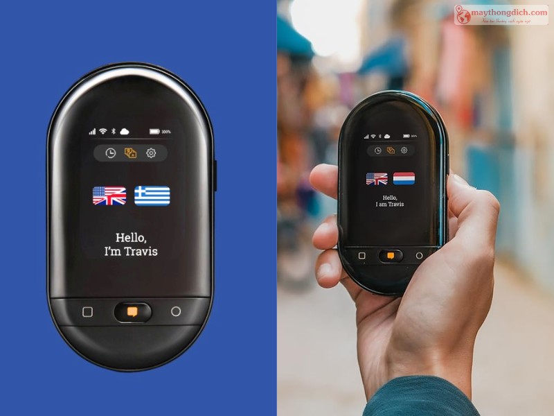 Thiết bị dịch 2 chiều Travis Translator Thiết bị dịch 2 chiều Travis Translator