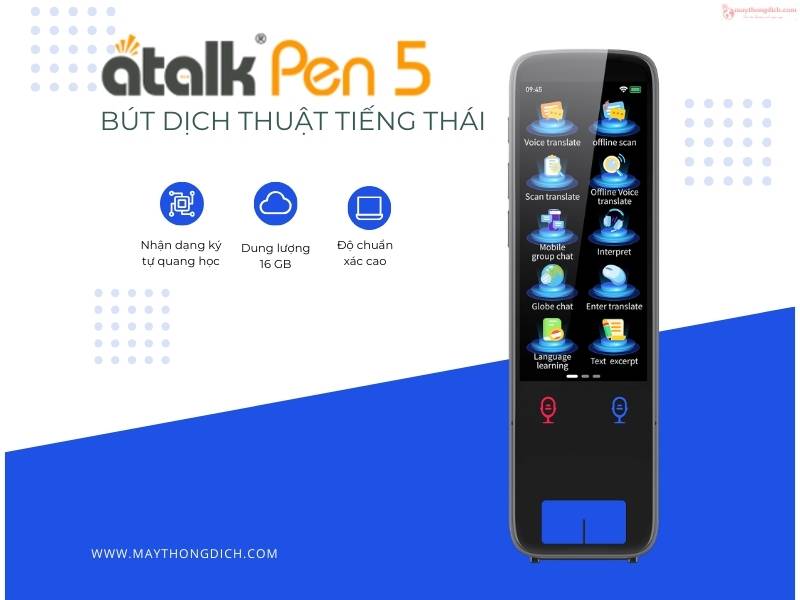 Bút dịch thuật tiếng Thái Atalk Pen 5