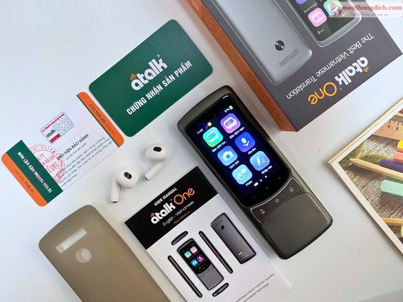 Máy Phiên Dịch Offline Tiếng Việt Atalk One Máy Phiên Dịch Offline Tiếng Việt Atalk One