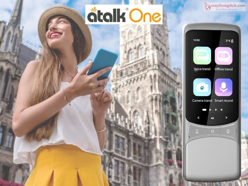 Máy Dịch Ngôn Ngữ Wales - Việt ATalk One