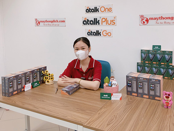 Máy phiên dịch đa ngôn ngữ Atalk One Máy phiên dịch đa ngôn ngữ Atalk One