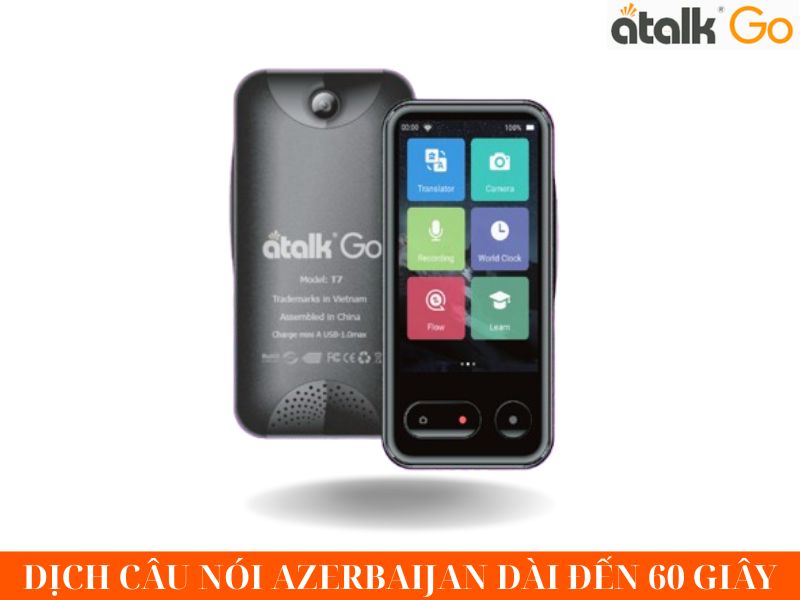 Máy Phiên Dịch Tiếng Azerbaijan Atalk Go