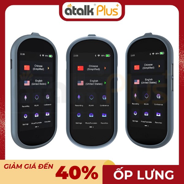 Ốp lưng bảo vệ máy phiên dịch Atalk