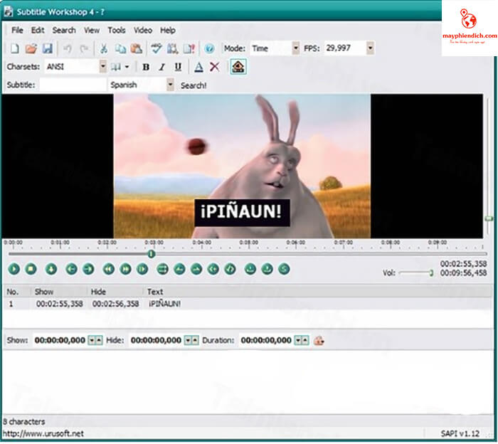 phần mềm dịch phim trực tiếp subtitles workshop