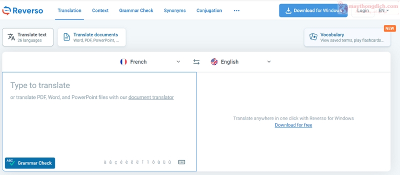 Từ Điển Dịch Reverso - Dịch Văn Bản Tiếng Anh Chính Xác Từ Điển Dịch Reverso - Dịch Văn Bản Tiếng Anh Chính Xác