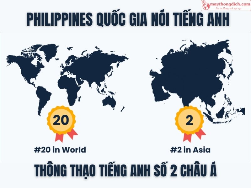 Philippines quốc gia thông thạo tiếng anh số 2 Châu Á