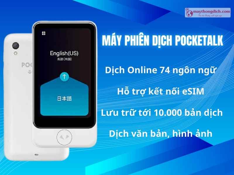 Máy Phiên Dịch Pocketalk