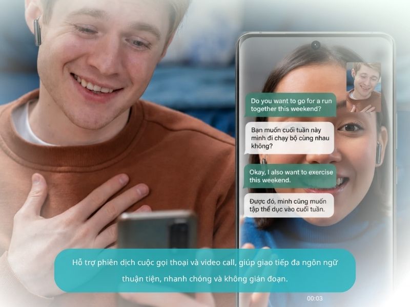 Tính Năng Phiên Dịch Cuộc Gọi Của ATalk Buds Neo Rõ Nghĩa