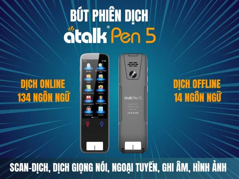 Bút phiên dịch ATalk Pen 5