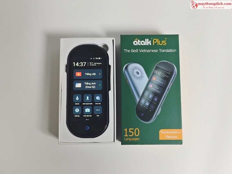 Máy Phiên Dịch Tai Nghe ATalk Plus+