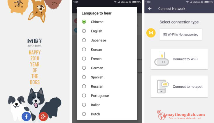 Cách chọn ngôn ngữ trên App Moyu 