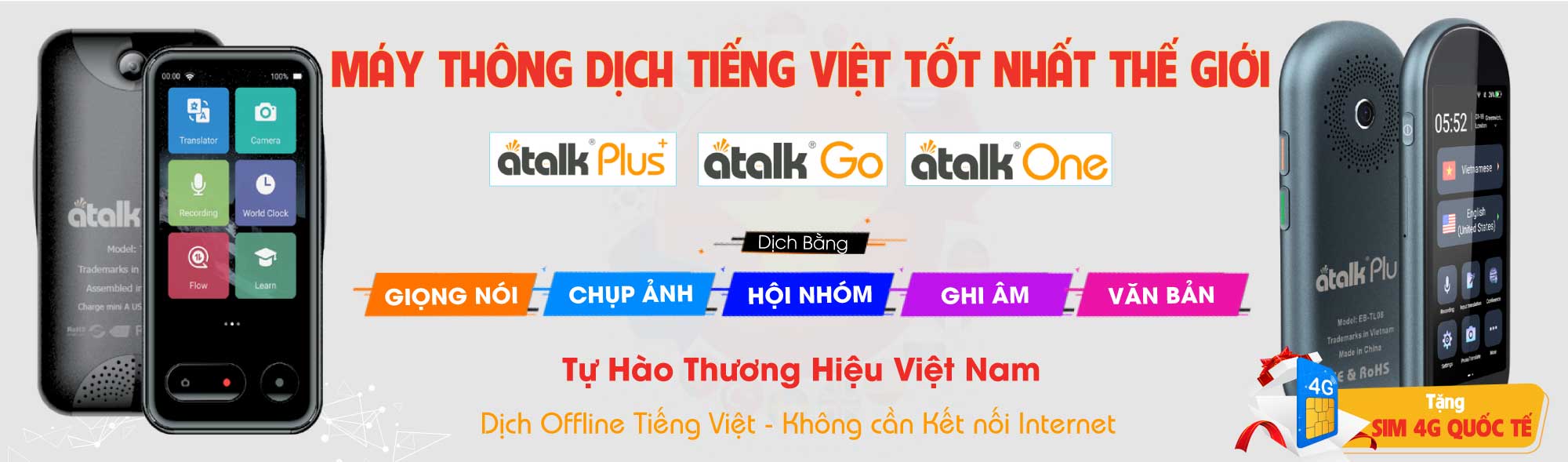 Máy Thông Dịch Tiếng Việt Tốt Nhất Thế Giới
