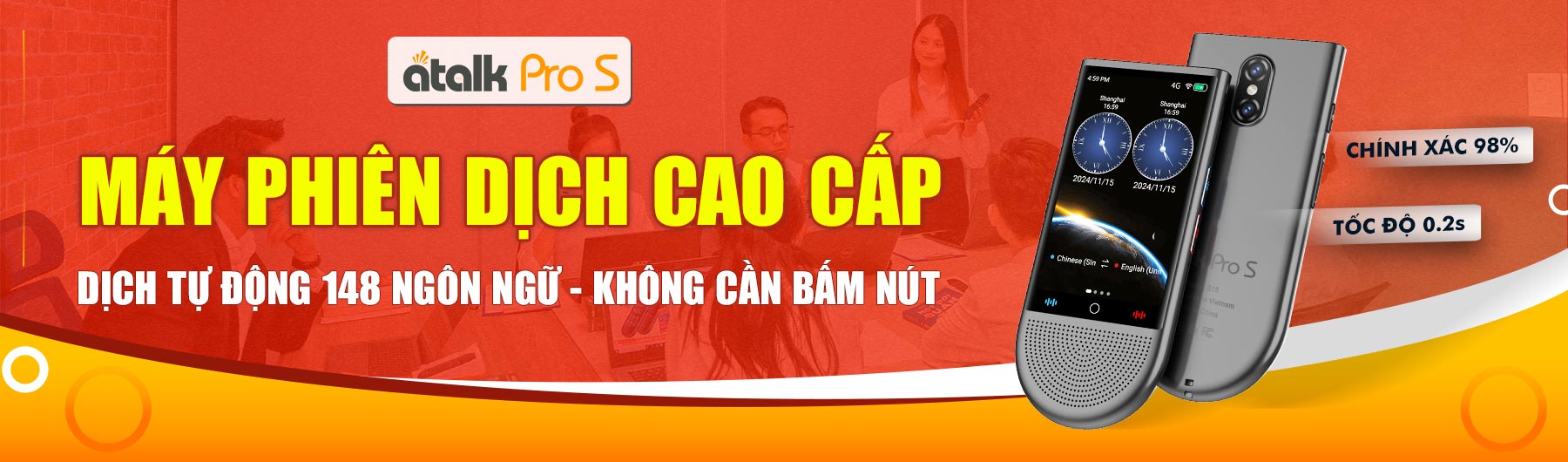 Máy Phiên Dịch ATalk Pro S