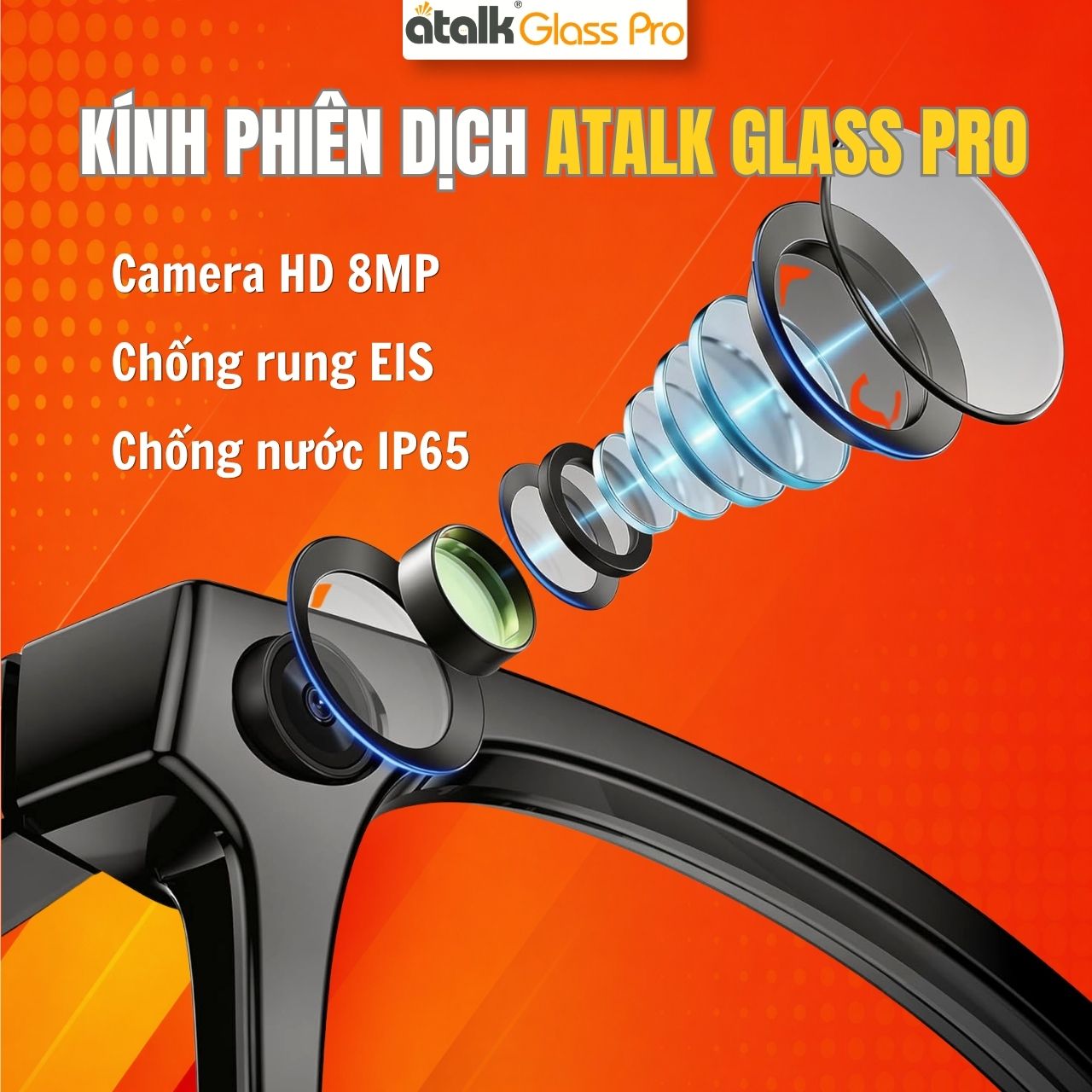 Kính Thông Dịch ATalk Glass Pro