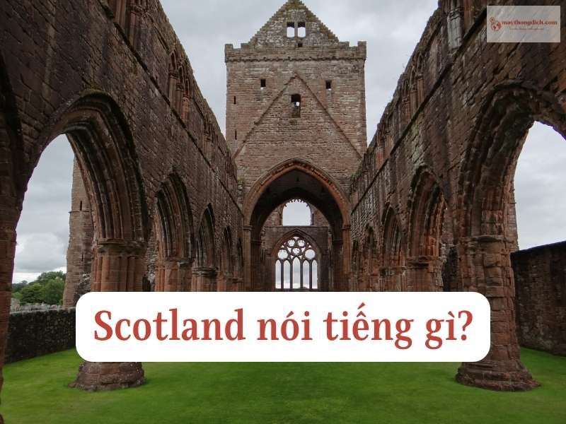 Làm sao để phát âm đúng tiếng Anh của người Scotland? 

