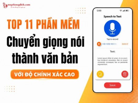 Top 11 Phần Mềm Chuyển Giọng Nói Thành Văn Bản Rõ Nghĩa