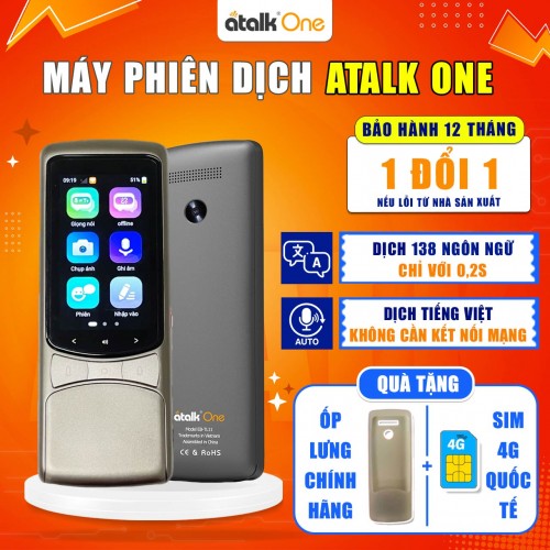 Máy Phiên Dịch Atalk One - Dịch Ngoại Tuyến Tiếng Việt