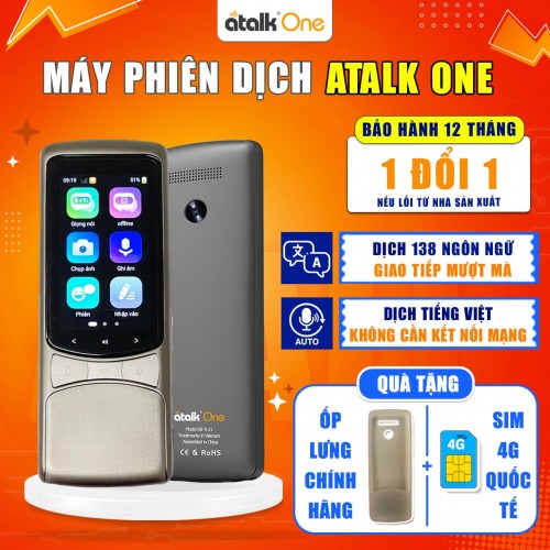 Máy Phiên Dịch ATalk One - Dịch Ngoại Tuyến Tiếng Việt