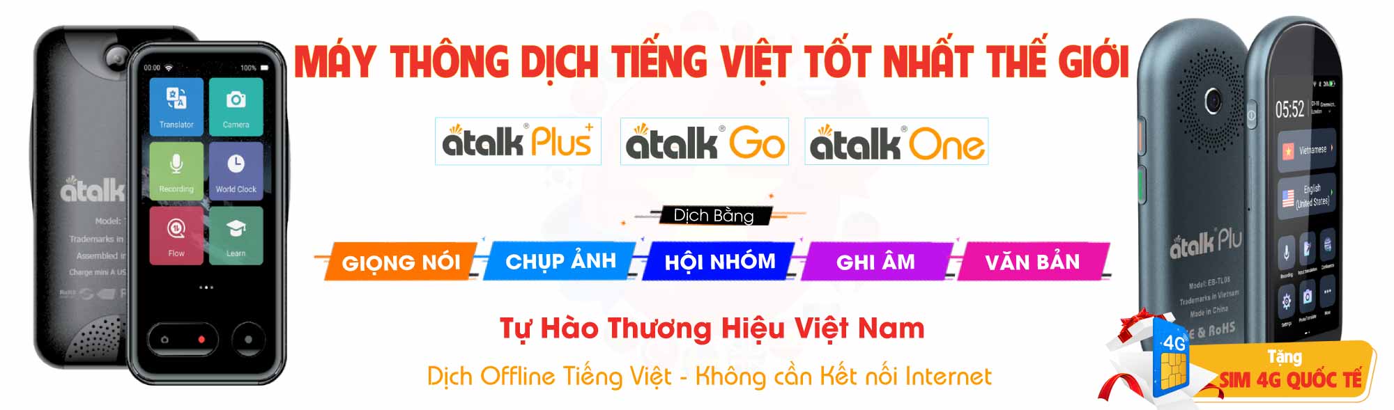 Máy Thông Dịch Tiếng Việt Tốt Nhất Thế Giới